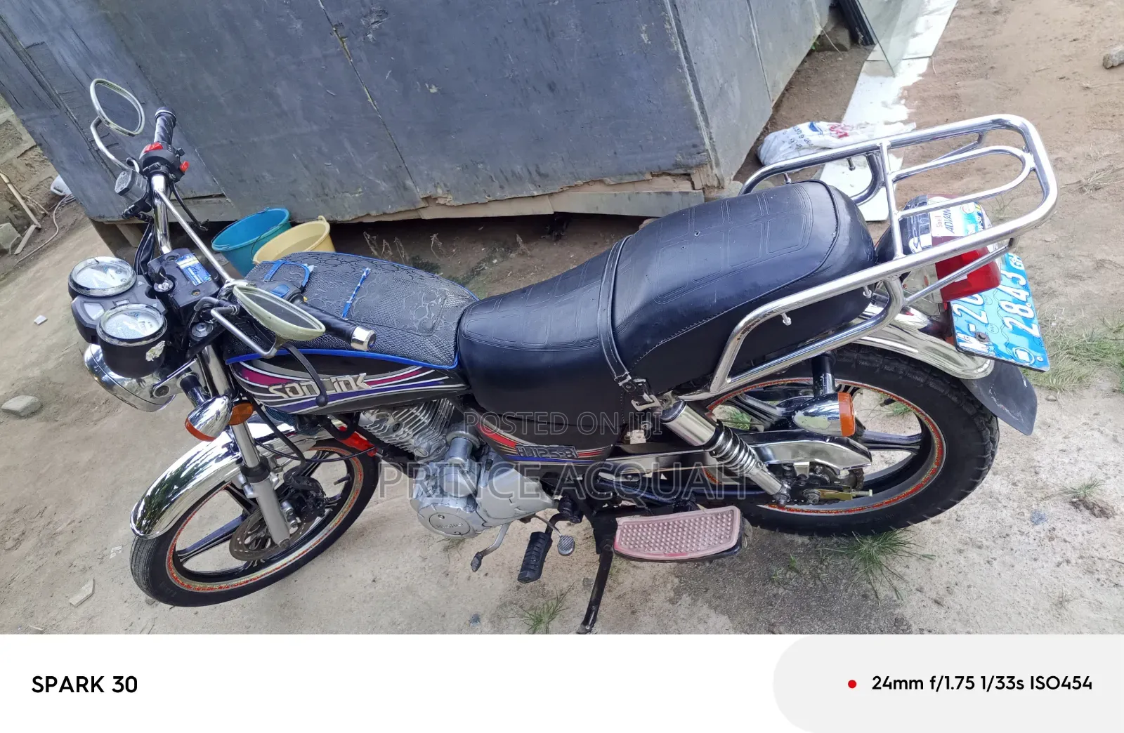 Haojue HJ125-8K 2020 Black