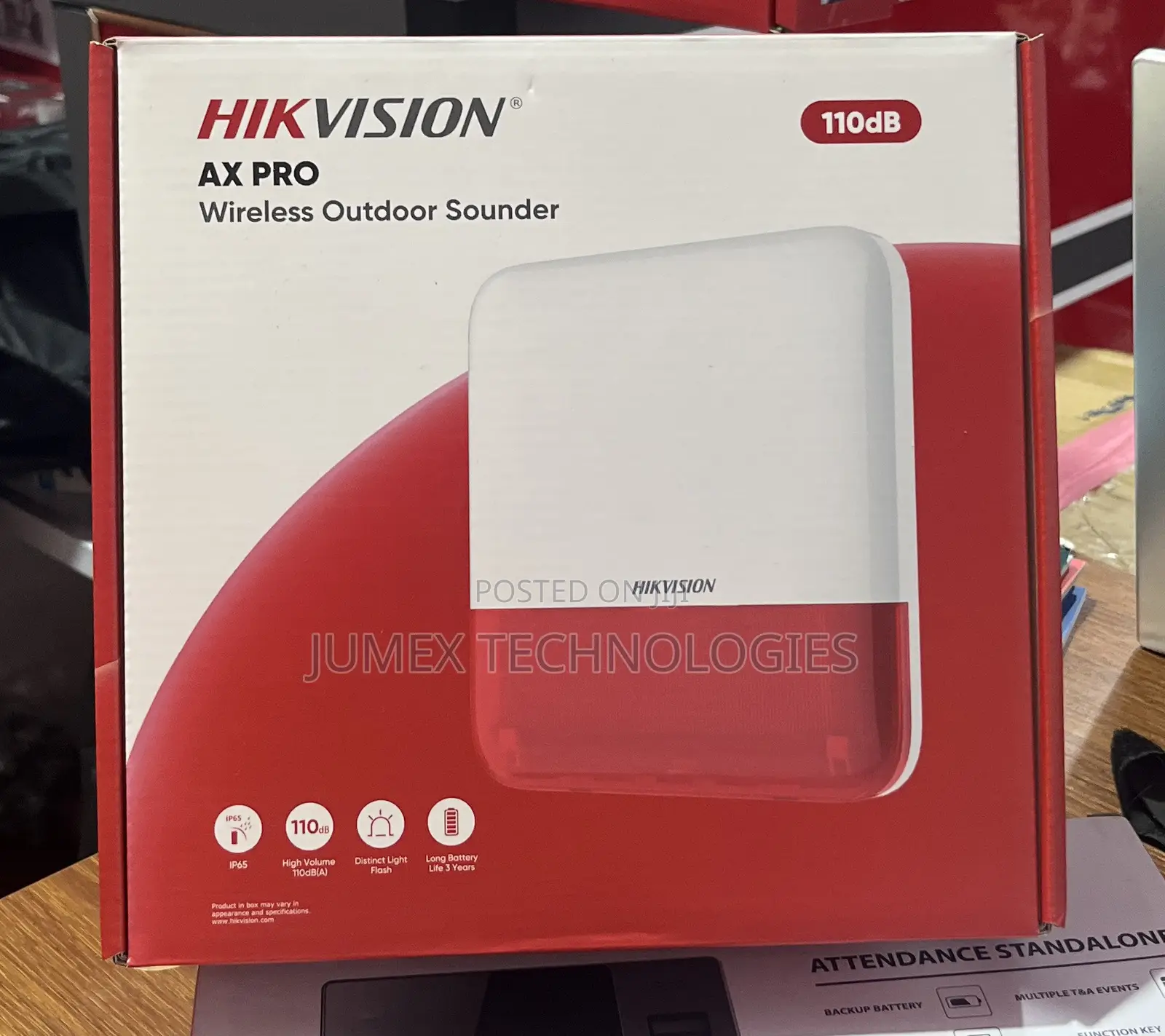 Hikvision Ax Pro Outdoor Sounder 110db Ds-PS1-E-We