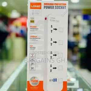 LDNIO SC4408C 4 Ports Power Strip (Multi Socket)