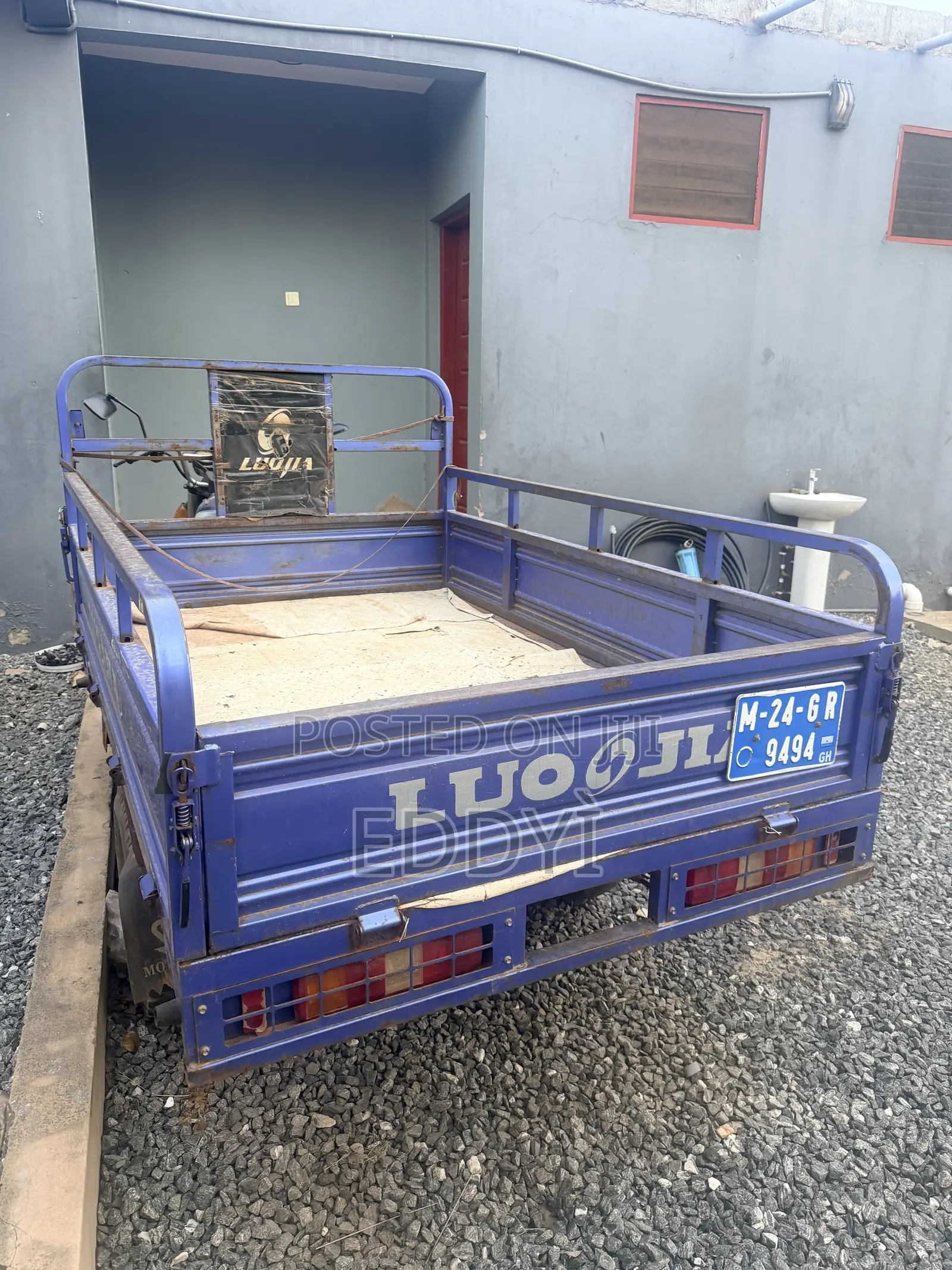 Luojia Motorized Tricycle 2024 Blue