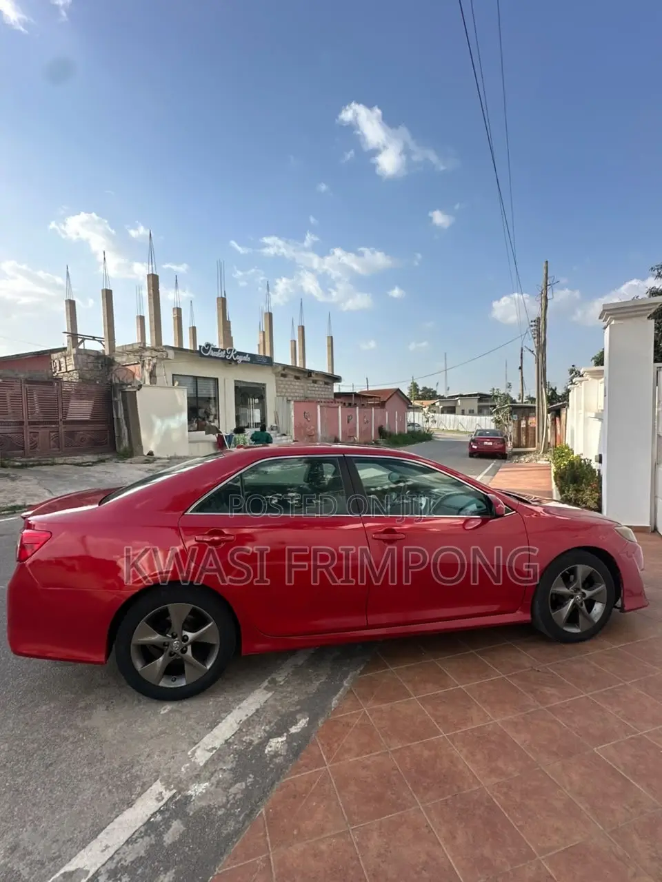 Toyota Camry SE 4dr Sedan w/Prod. End 11/13 (2.5L 4cyl 6A) 2014 Red