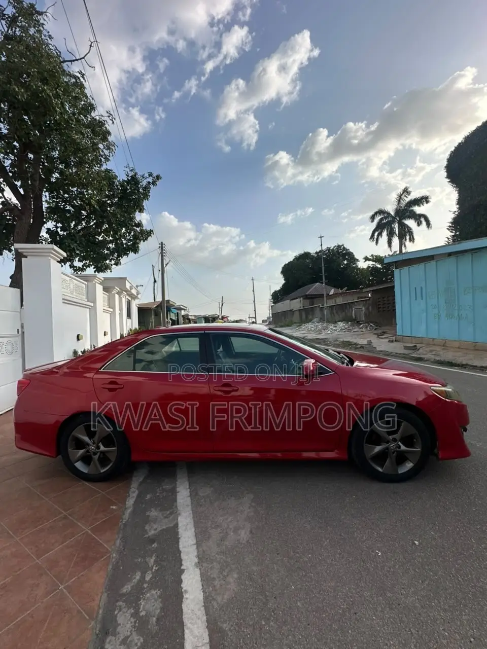 Toyota Camry SE 4dr Sedan w/Prod. End 11/13 (2.5L 4cyl 6A) 2014 Red