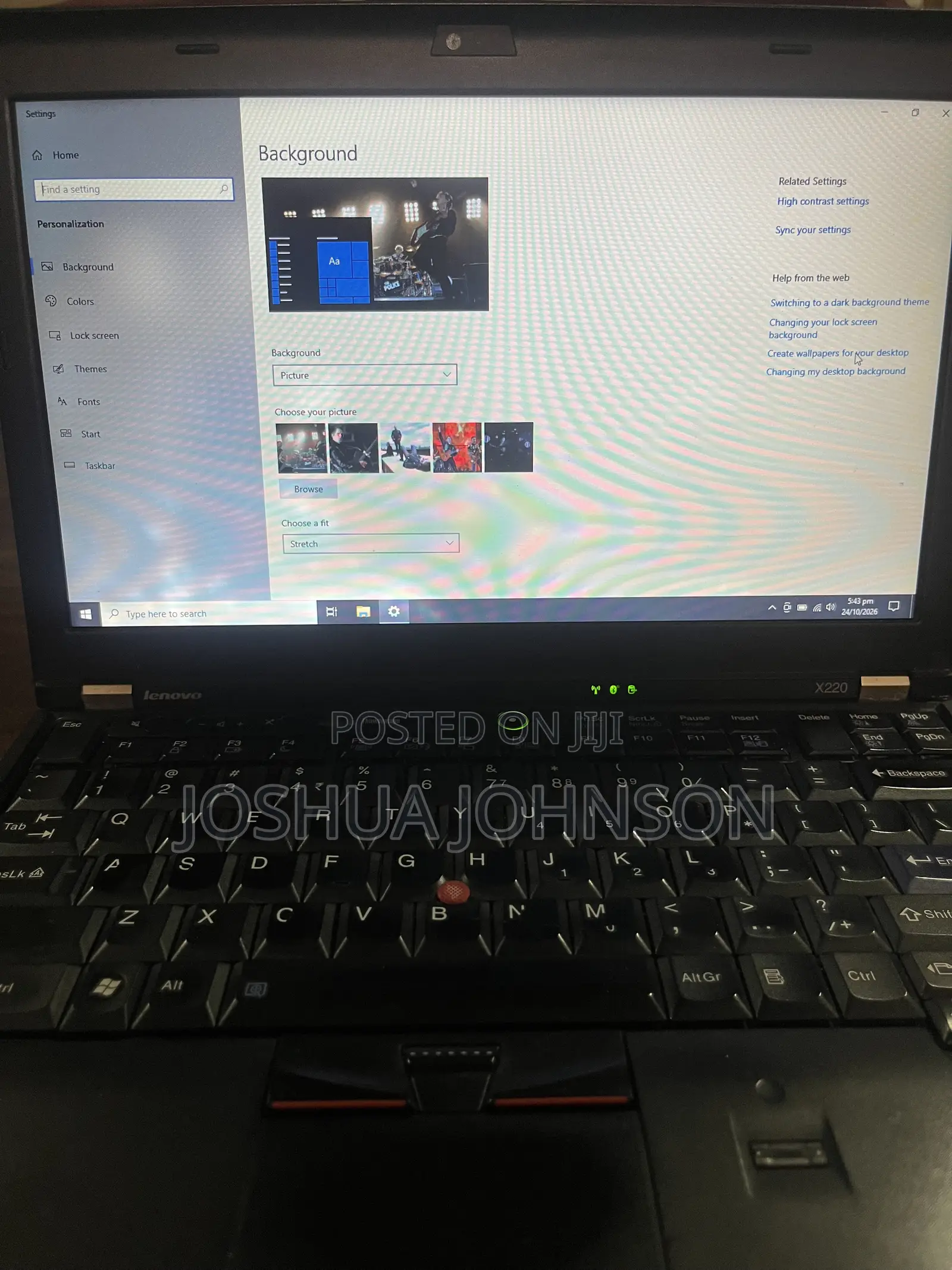 Laptop Lenovo ThinkPad X220 8GB Intel Core i5 HDD 500GB