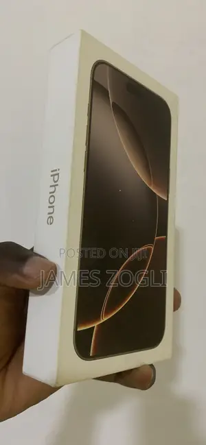New Apple iPhone 16 Pro Max 256 GB Black