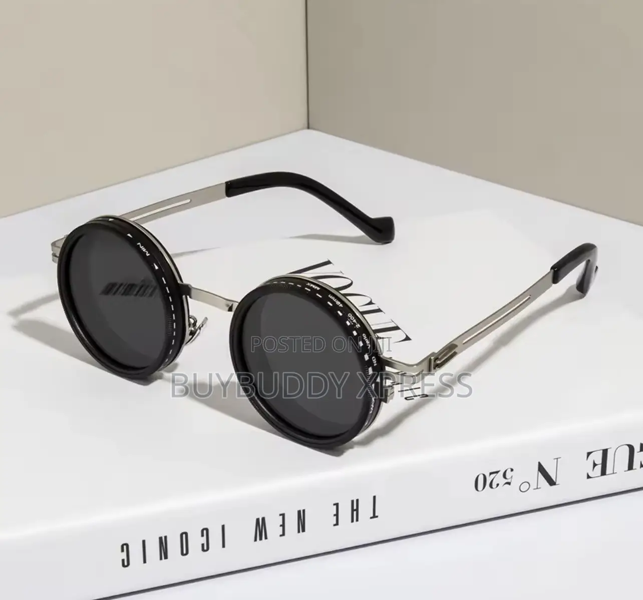 ND9 Stainless Steel Sunglasses With Case