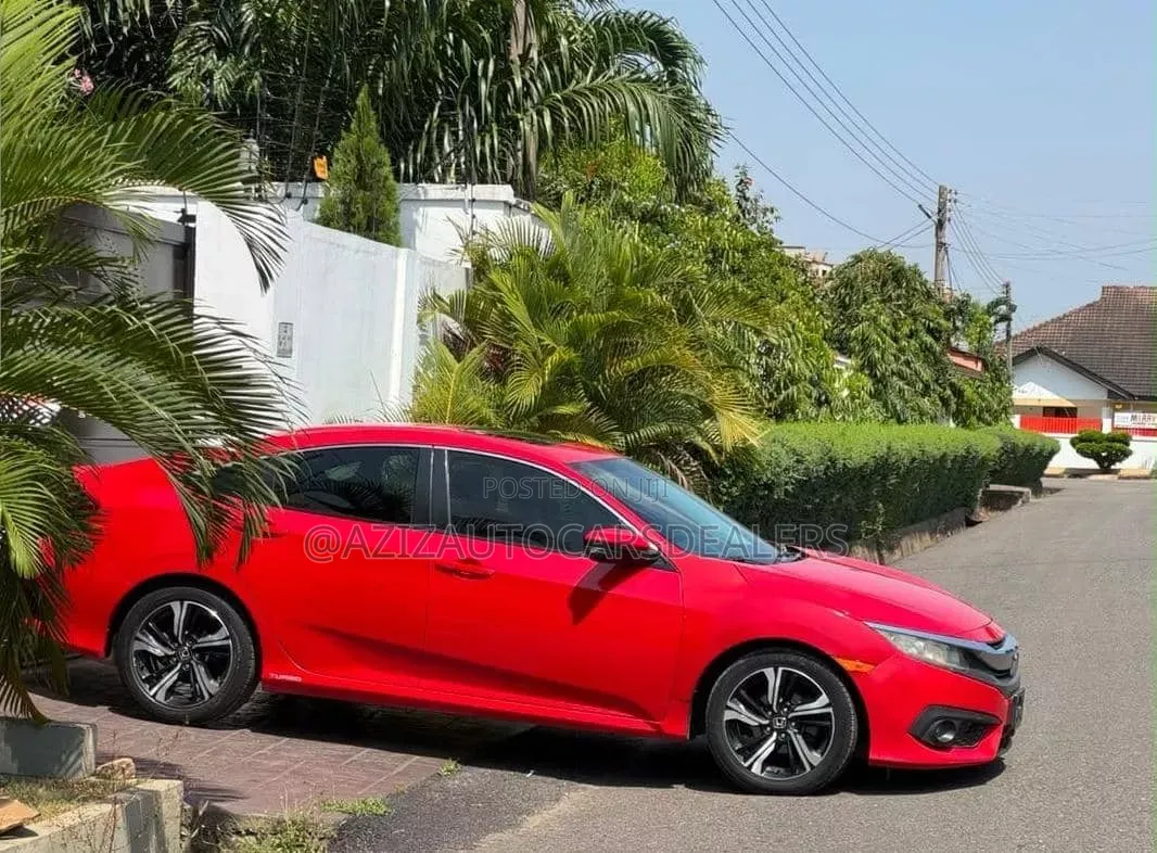 Honda Civic EX Sedan 2018 Red