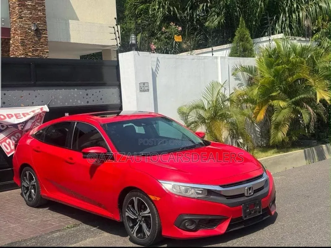 Honda Civic EX Sedan 2018 Red