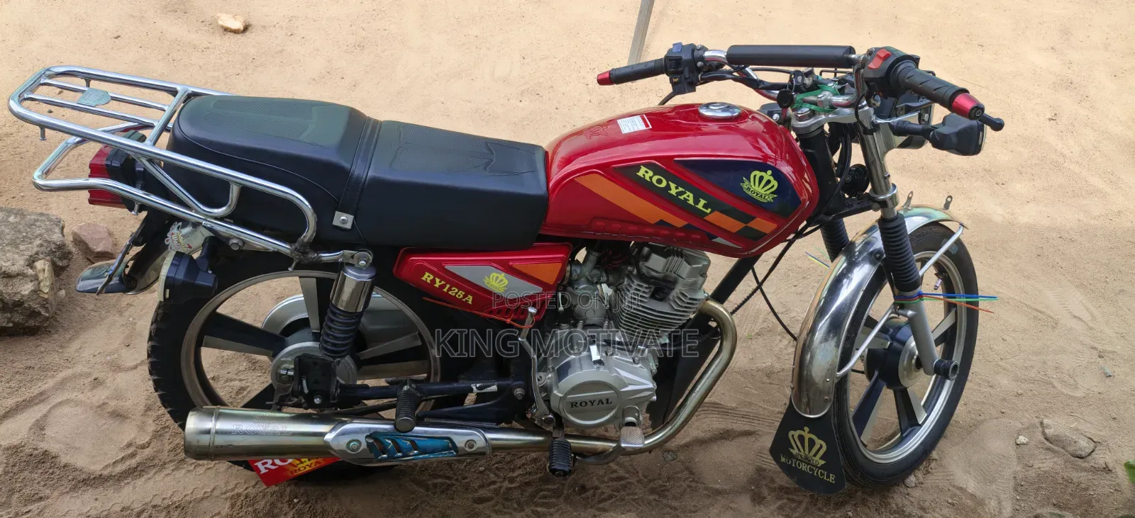 Royal RY125 2024 Red
