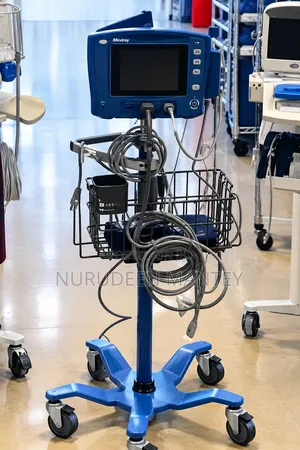 Blue Mobile Patient Monitor
