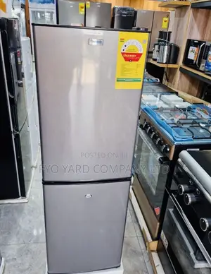 Nasco Double Door Fridge 196L Fast Cooling Refrigerator