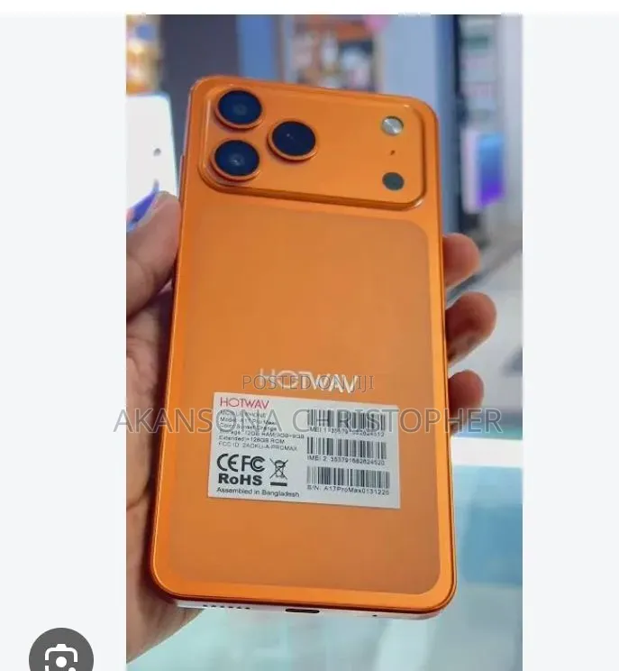 Hotwav Cyber 9 Pro 128 GB Orange