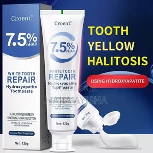 Croent 7.5% White Tooth Repair and Hydroxyapatite Toothpaste (Moq 3)