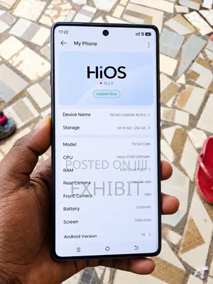 Tecno Camon 40 Pro 5G 256 GB Gray