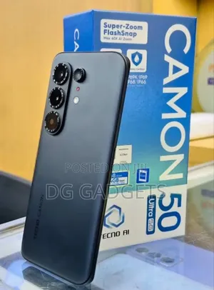New Tecno Camon 50 Ultra 512 GB Black