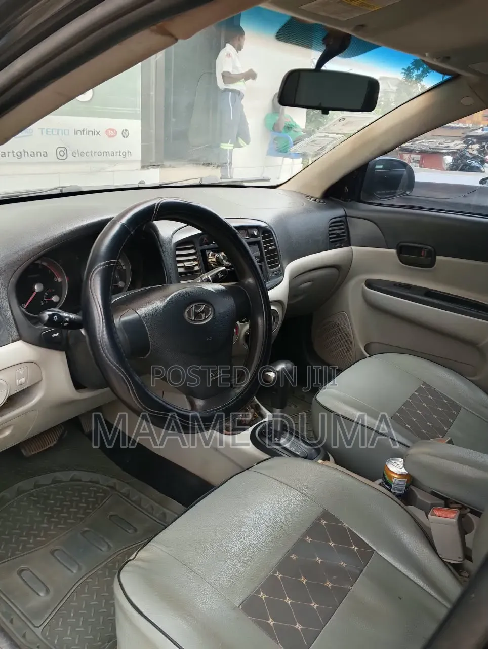 Hyundai Accent 1.3 GLS Automatic 2008 Black