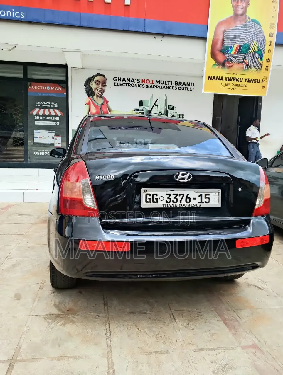 Hyundai Accent 1.3 GLS Automatic 2008 Black