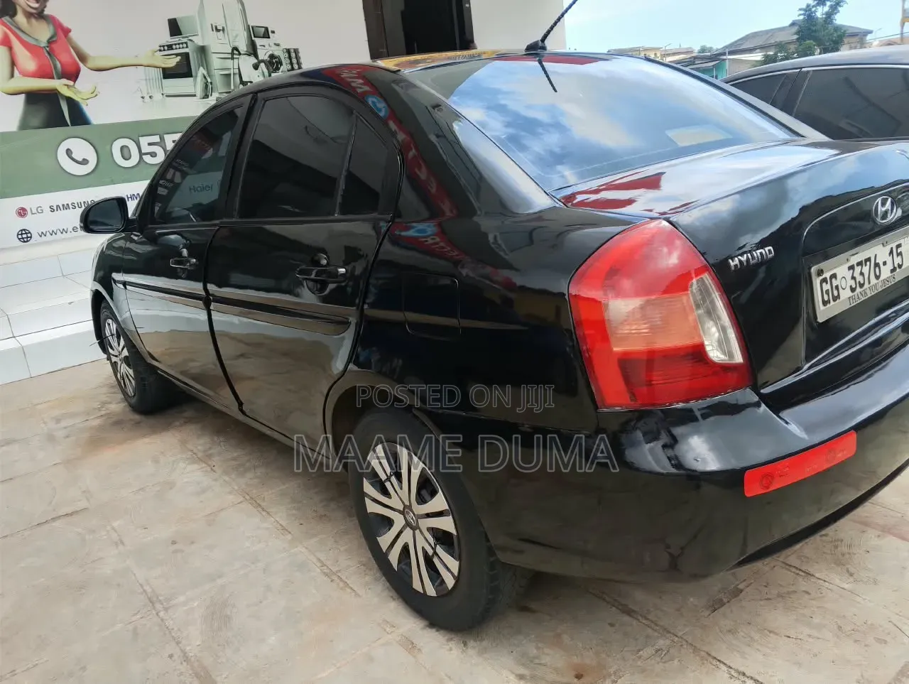 Hyundai Accent 1.3 GLS Automatic 2008 Black