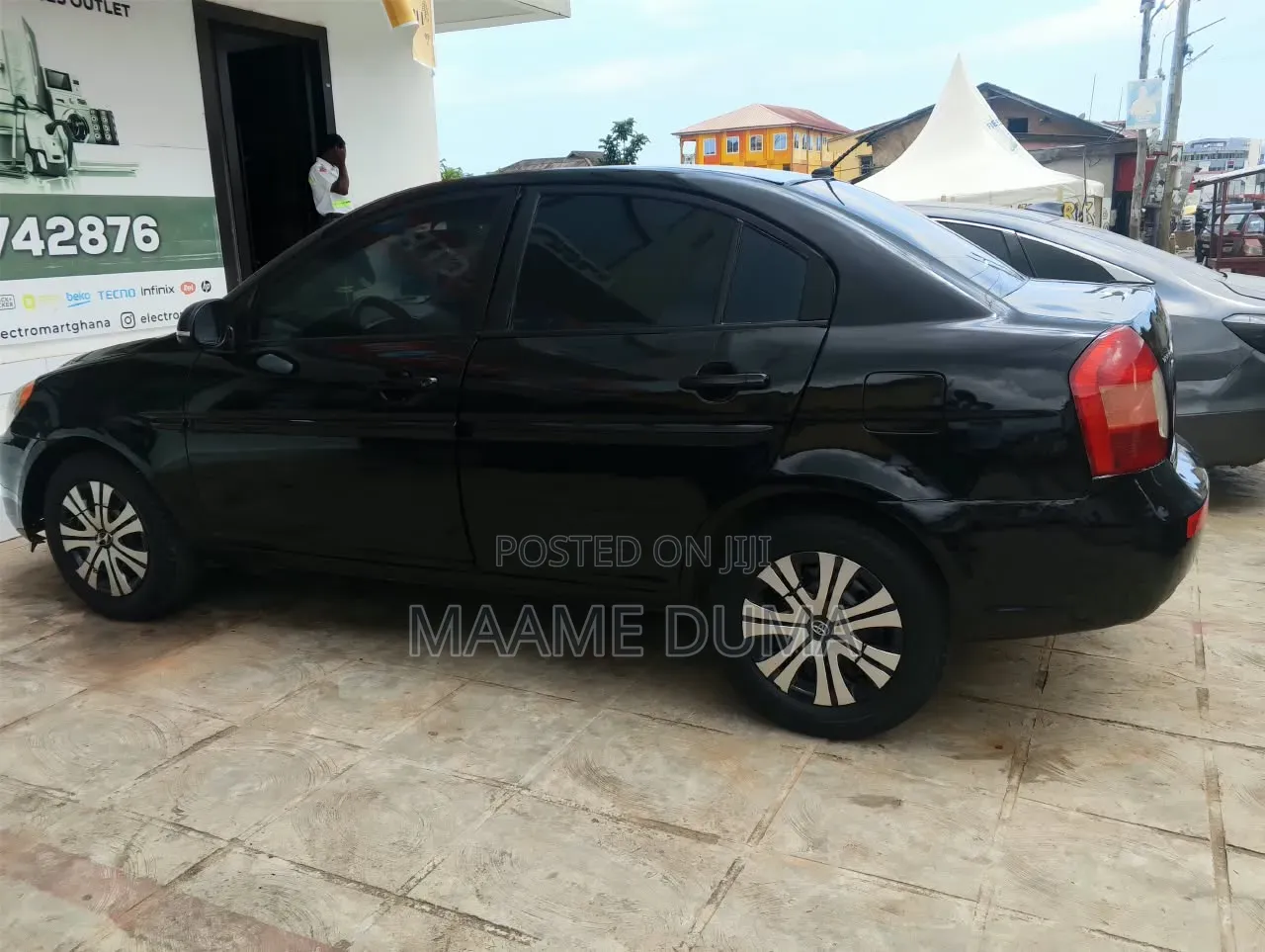 Hyundai Accent 1.3 GLS Automatic 2008 Black