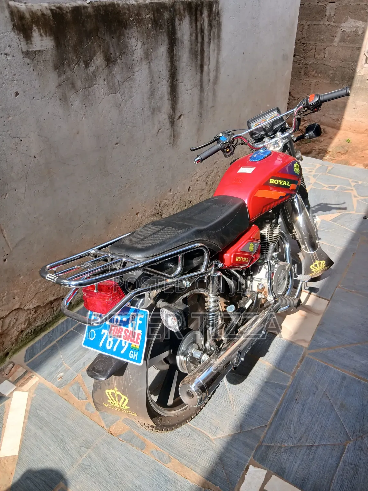 New Royal RY125 2026 Red