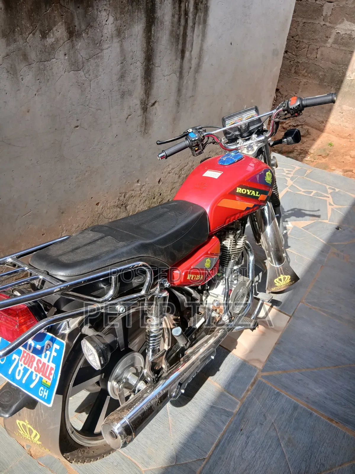New Royal RY125 2026 Red