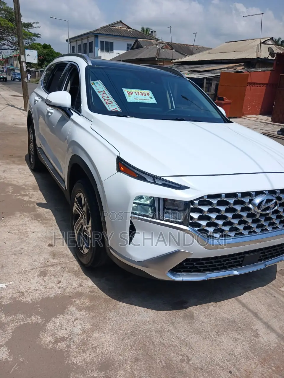 Hyundai Santa Fe Limited 2022 White