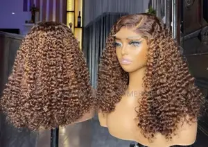 Piano Pixie Curls Human Hair Wig.
