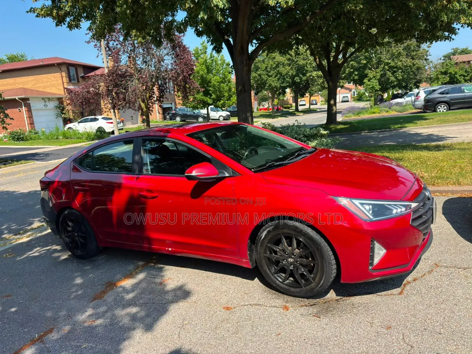Hyundai Elantra Sport 2020 Red
