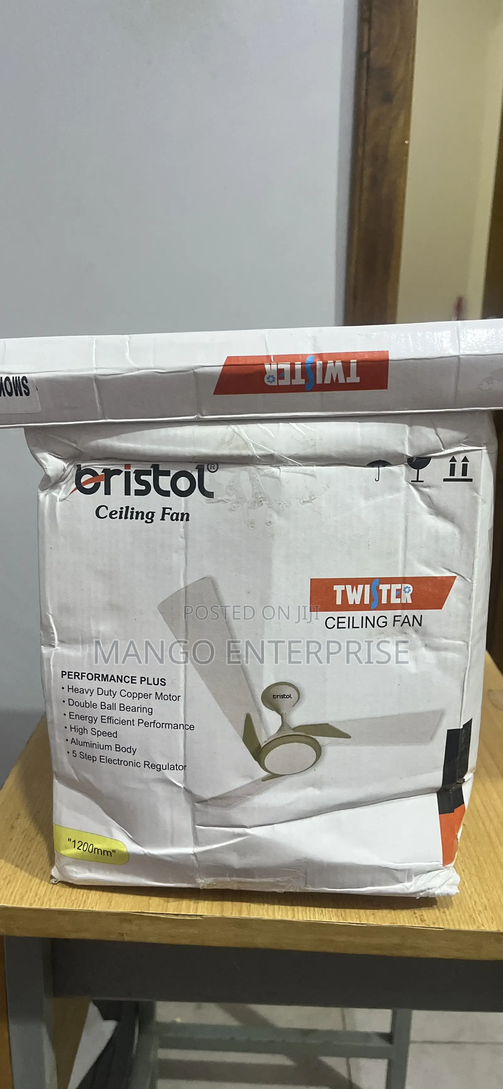 Bristol Twister Ceiling Fan