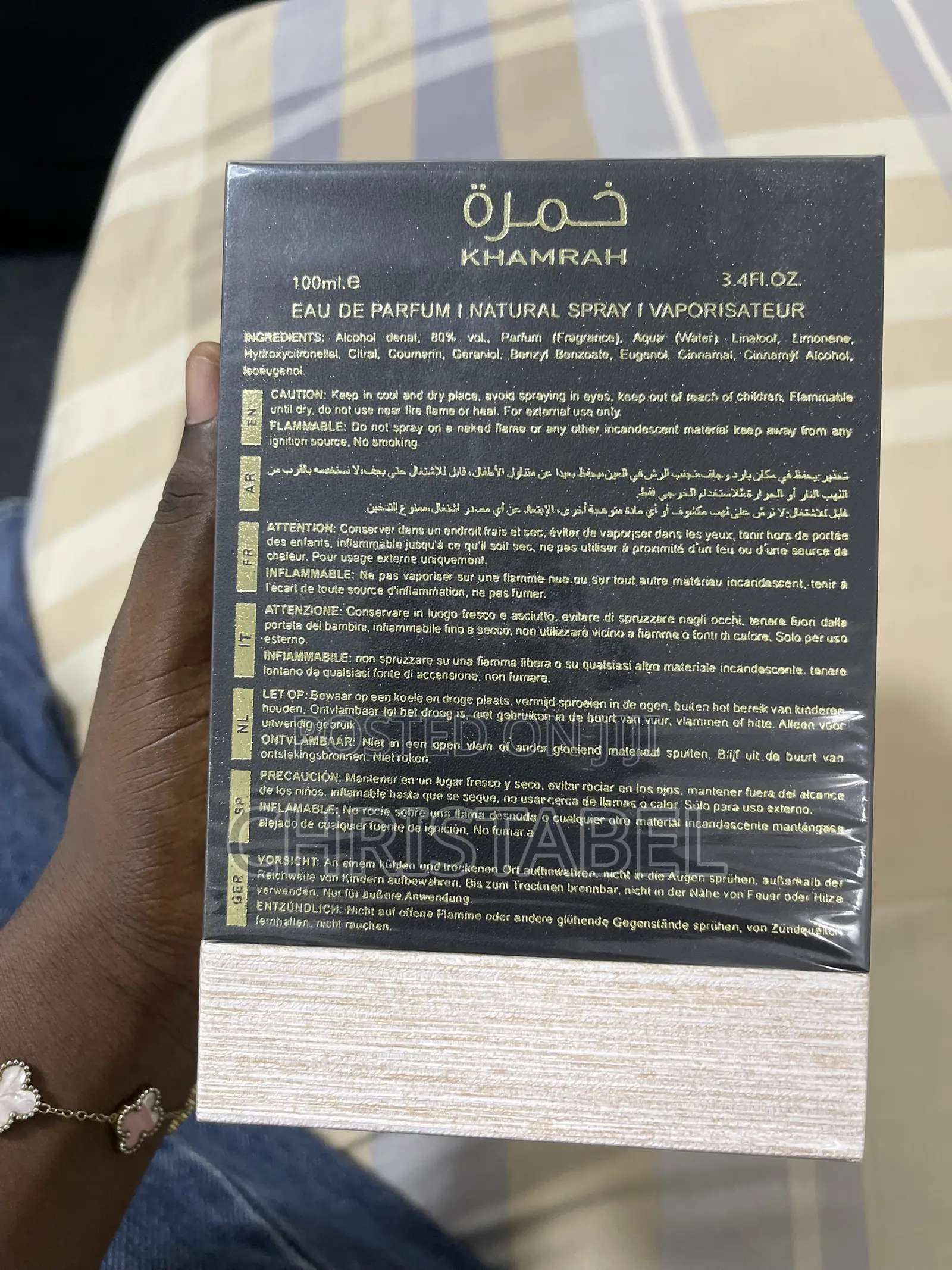 Original Lattafa Khamrah Eau De Parfum 100ml Unisex Perfume