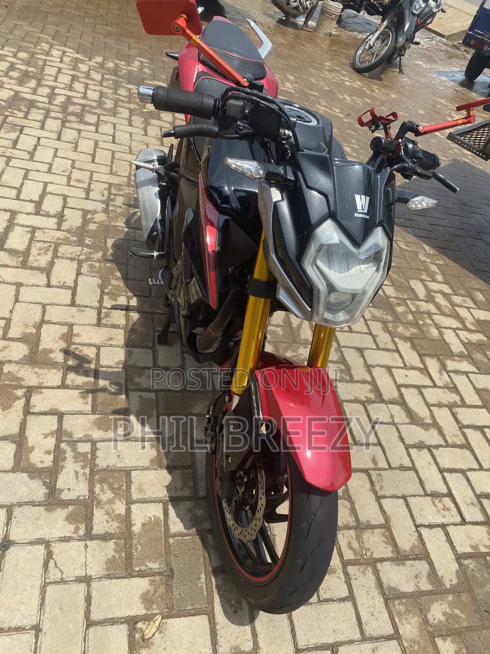 Haojue DR190S 2026 Red