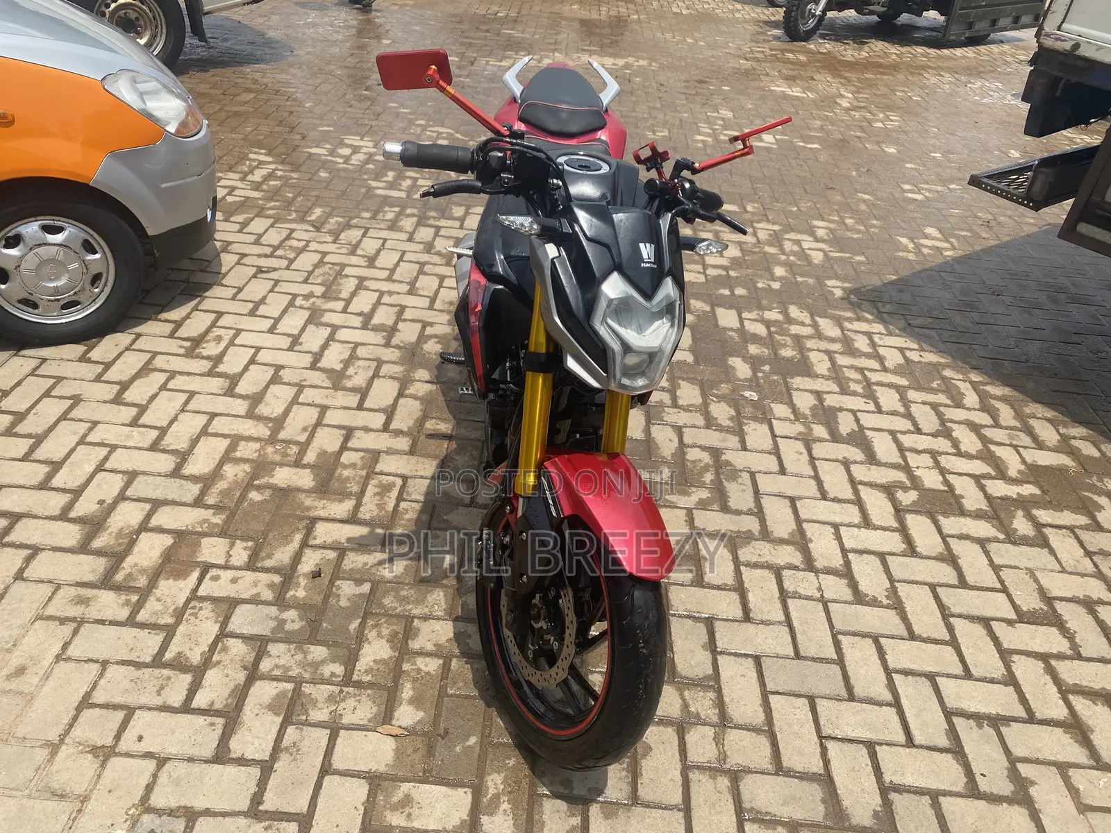 Haojue DR190S 2026 Red