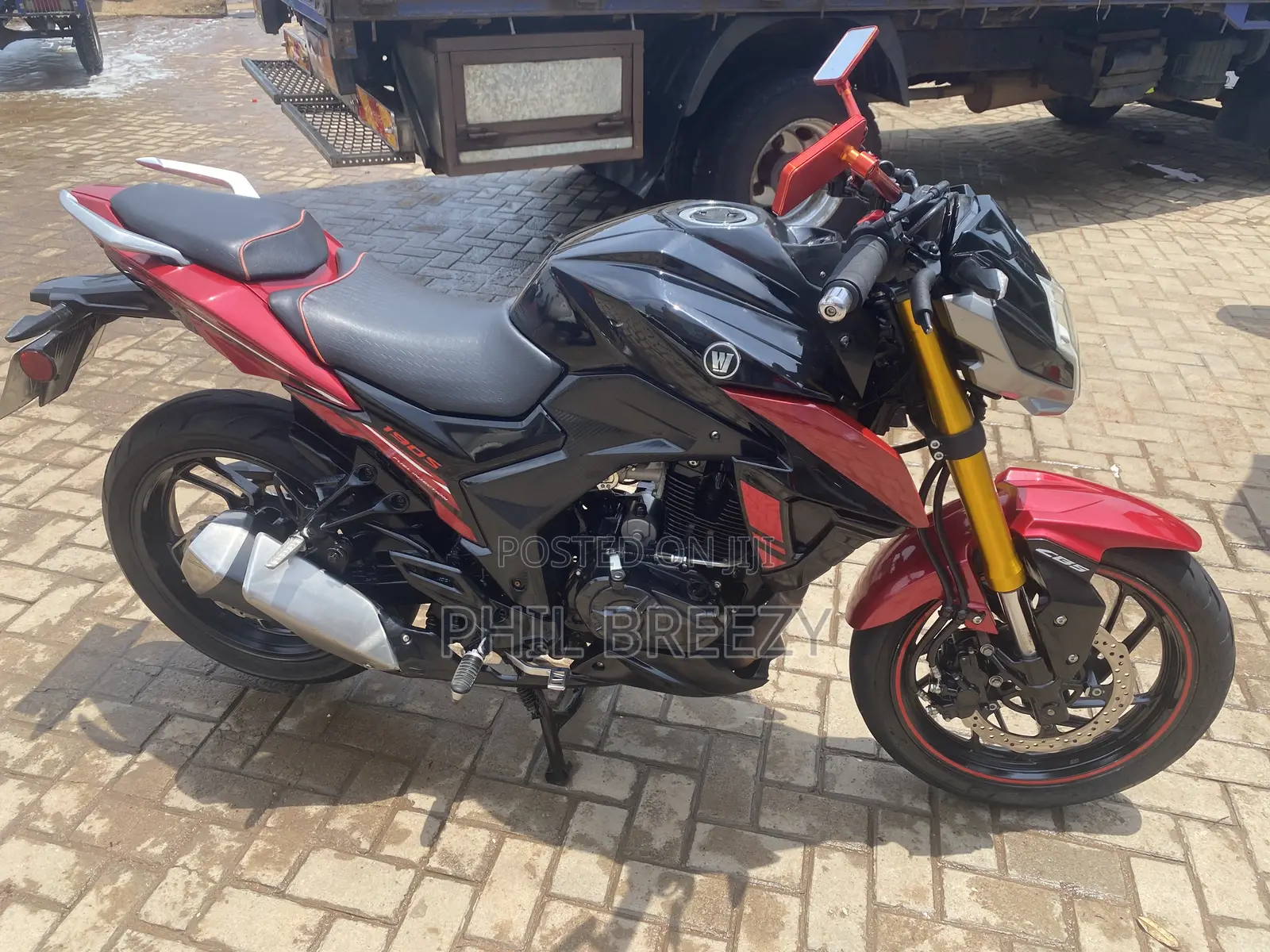 Haojue DR190S 2026 Red