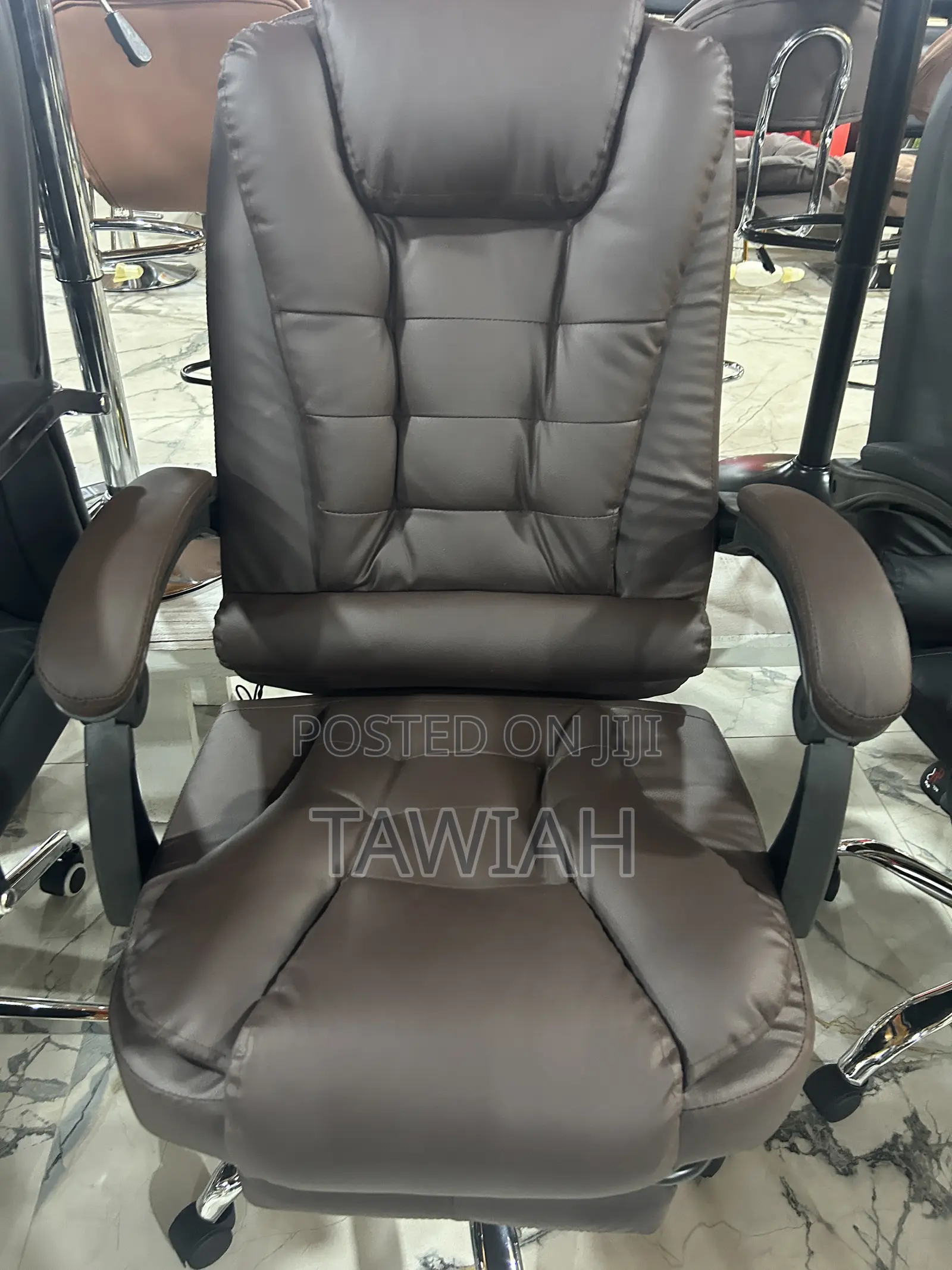 Brown High Density Office Chair