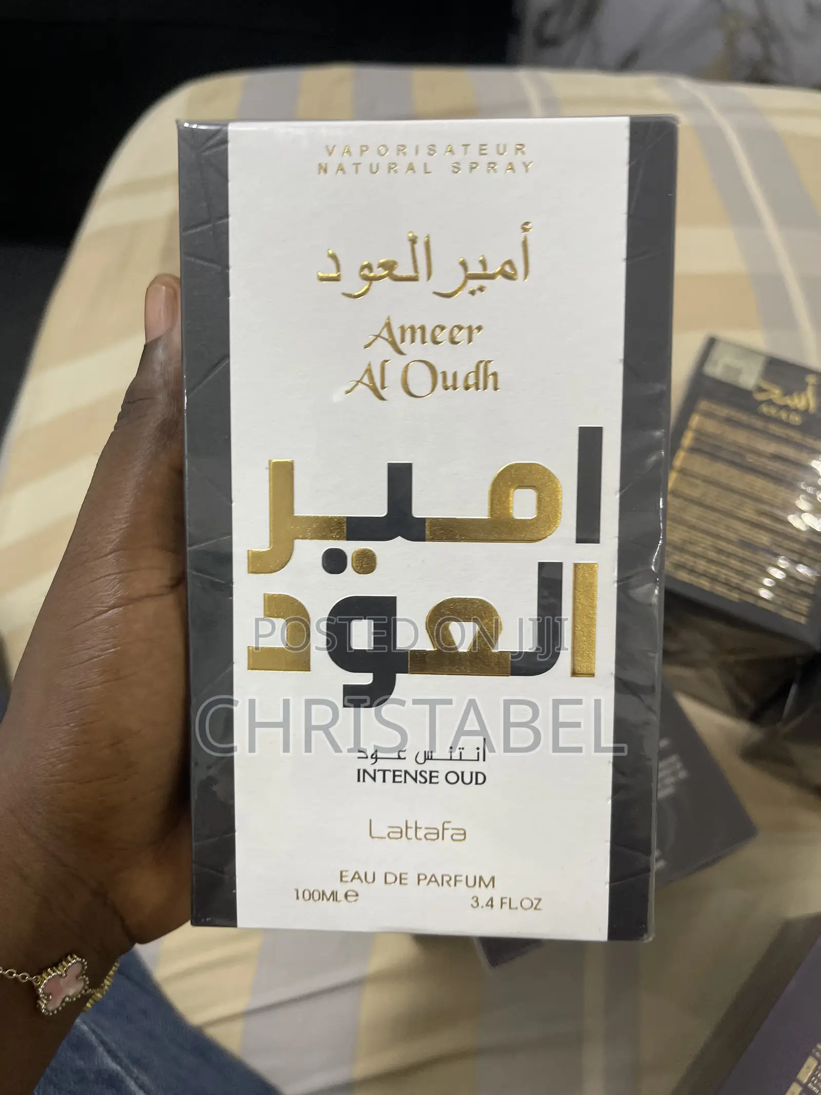 Original Lattafa Ameer Al Oudh Intense Oud Eau De Parfum 100 Ml