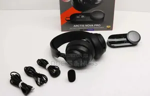 The SteelSeries Arctis Nova Pro Wired Multi-System Gaming Headset