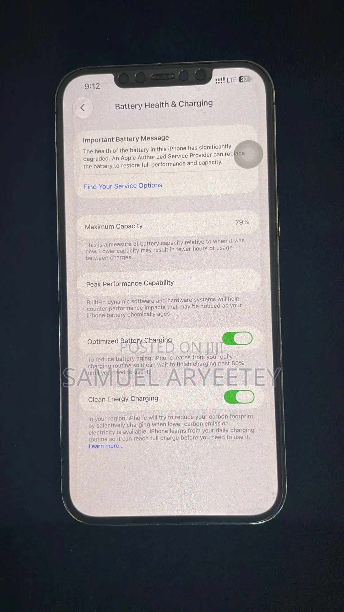 Apple iPhone 12 Pro Max 128 GB Graphite
