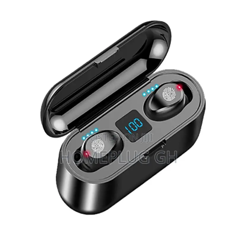 Wireless Earbuds With LED Display Charging Case