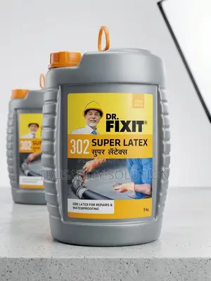 Dr Fixit Waterproof Liquid Cement (302 SBR) Super Latex-5kg