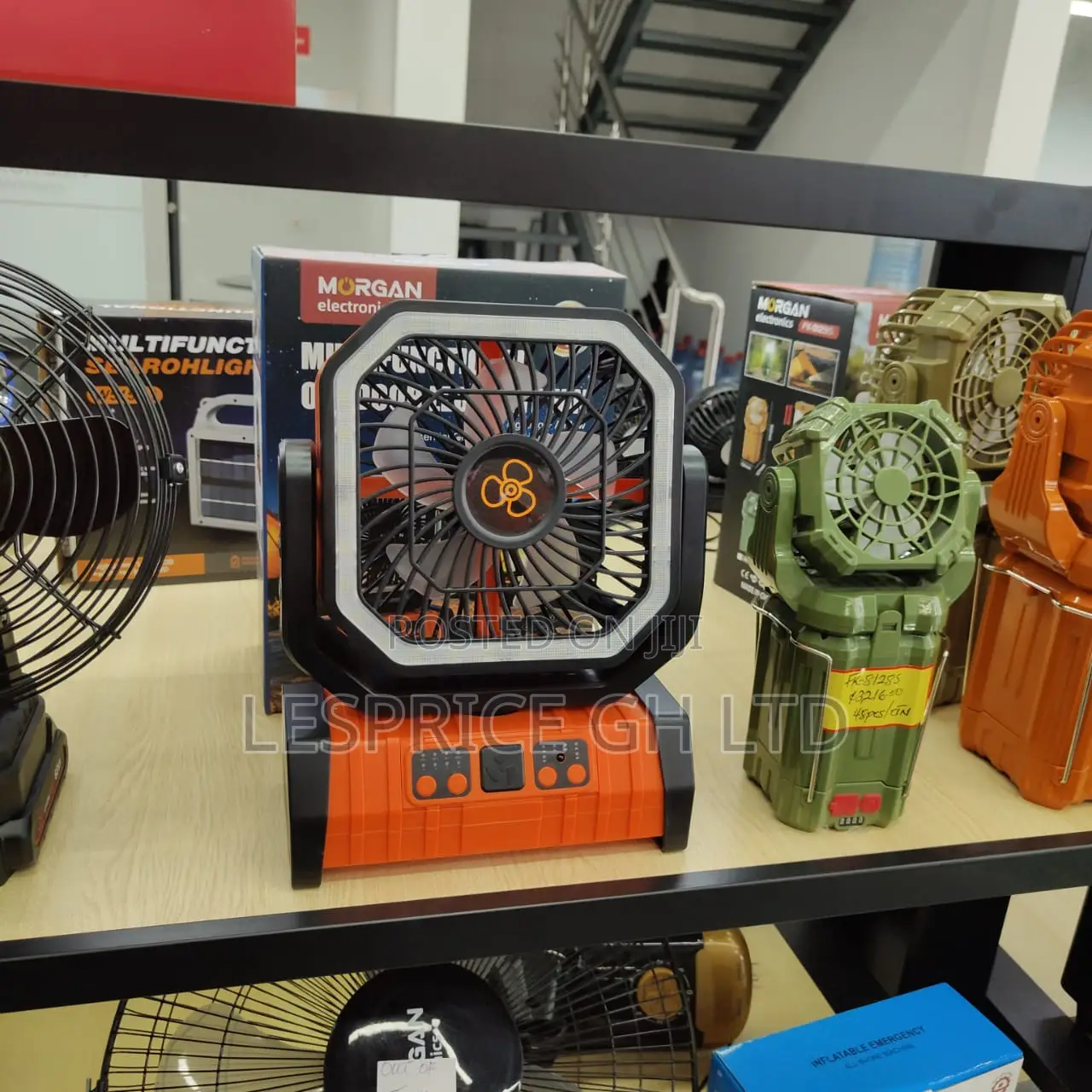 Price Slash on Our Latest Morgan4-Speed Multipurpose Rechargeable Fan