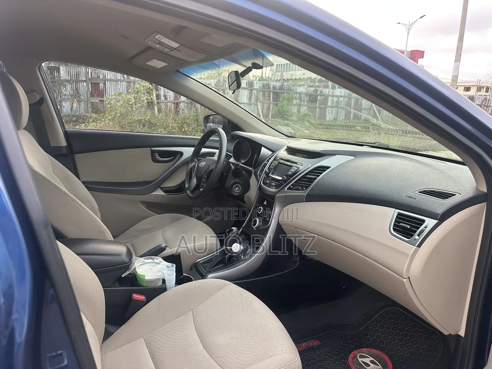 Hyundai Elantra 2015 Blue
