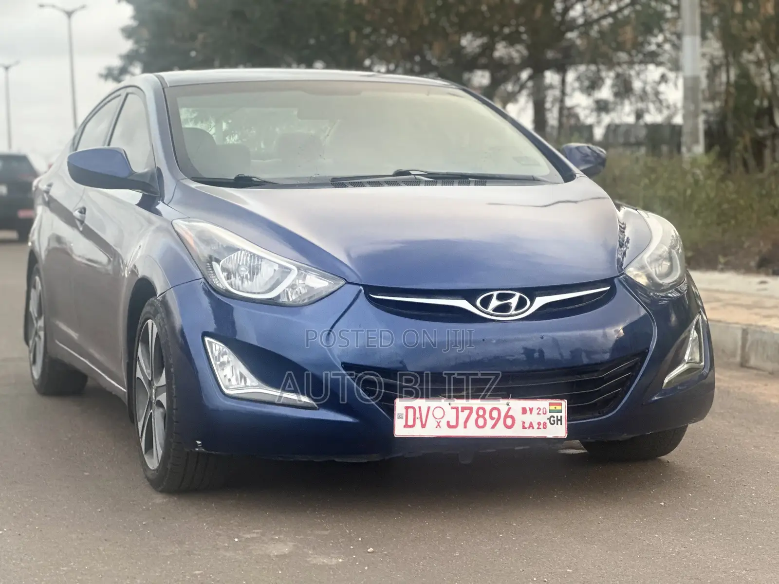 Hyundai Elantra 2015 Blue