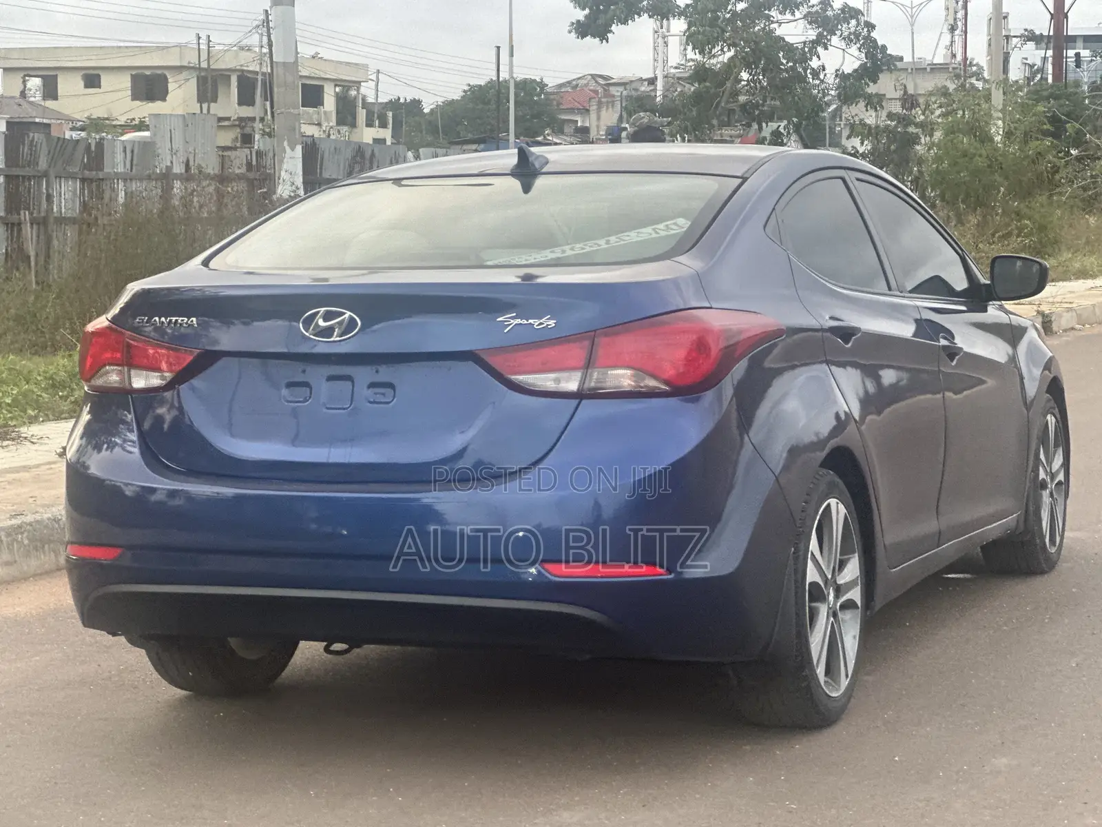 Hyundai Elantra 2015 Blue