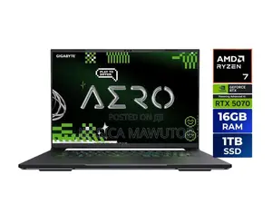 New Laptop Gigabyte AERO 16 16GB AMD Ryzen 7 SSD 1T