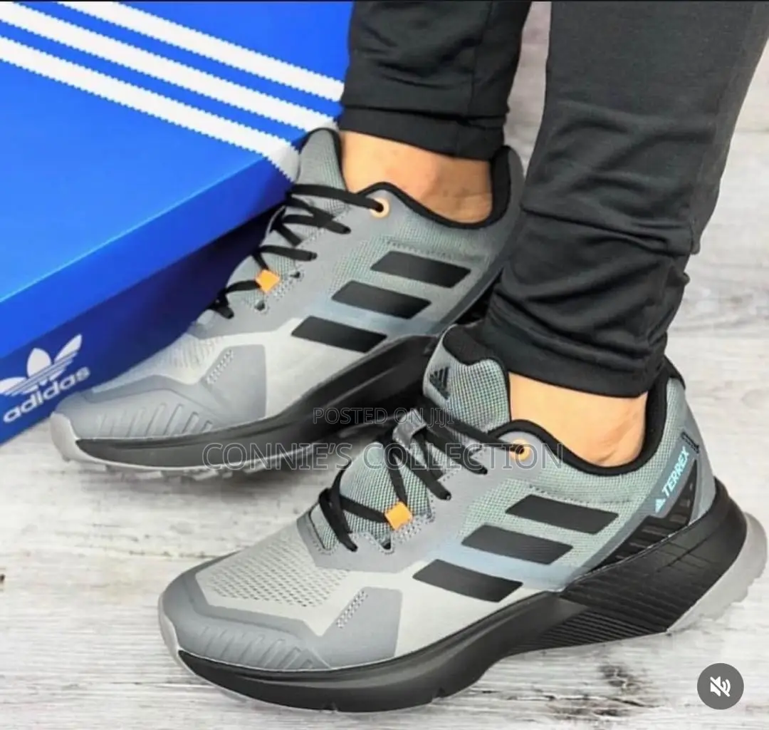 Black Adidas Terrex Outdoor Trail Runners