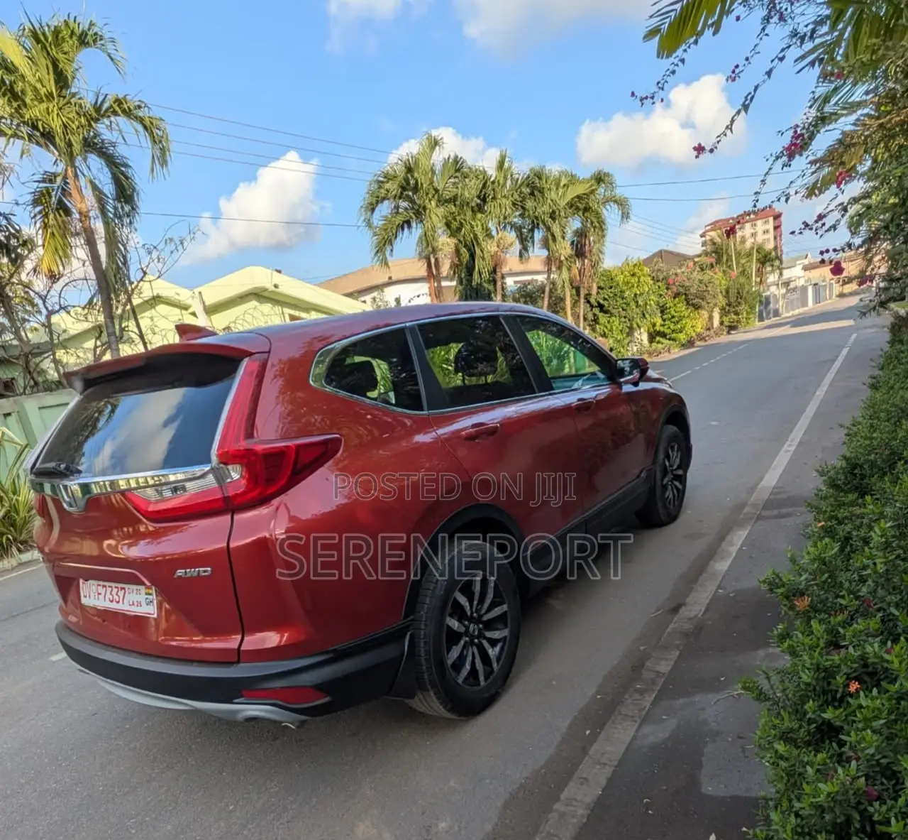 Honda CR-V EX-L AWD 2019 Red