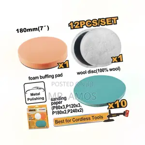 7” Polishing and Grinding Set - APG18012