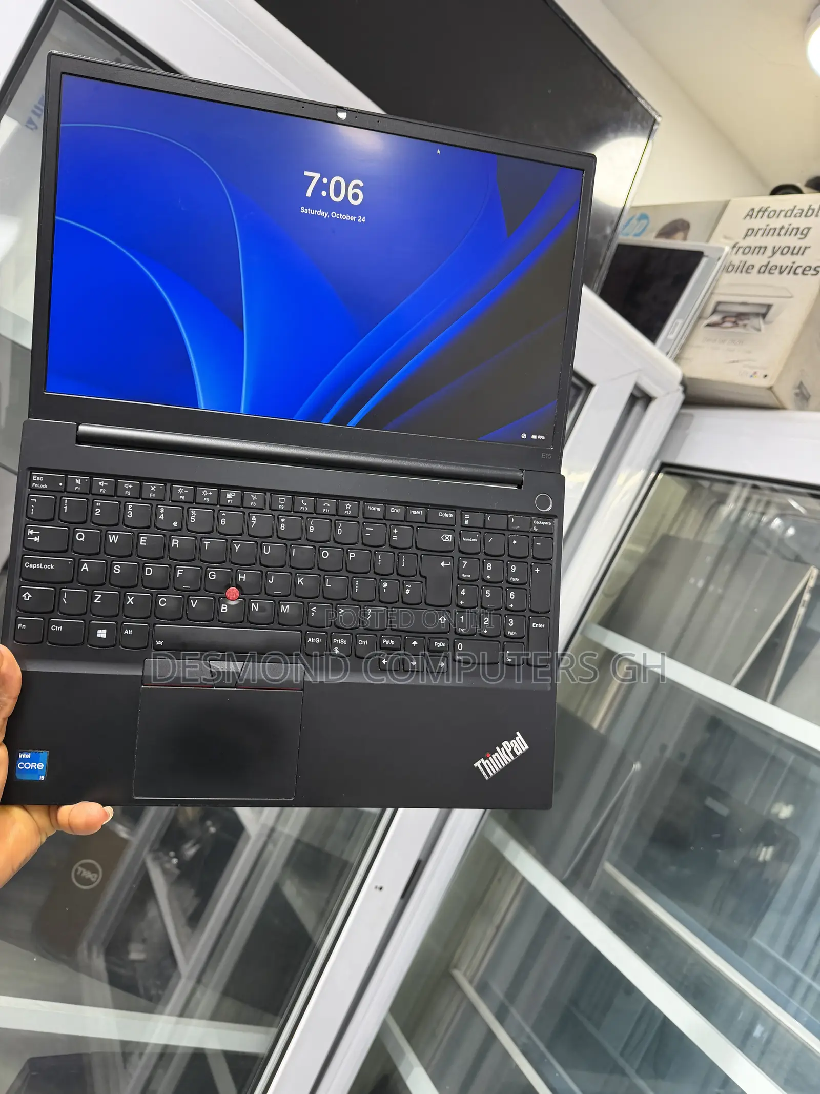 Laptop Lenovo ThinkPad E15 16GB Intel Core i5 SSD 512GB
