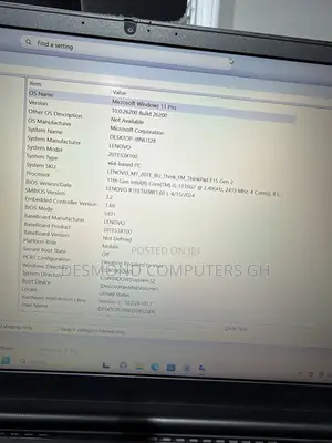 Laptop Lenovo ThinkPad E15 16GB Intel Core i5 SSD 512GB