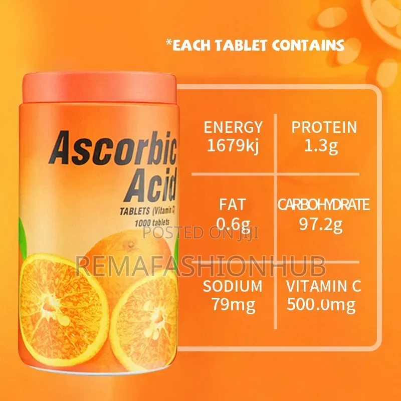 Vitamin C Ascorbic Acid Tablets