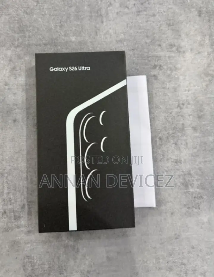 New Samsung Galaxy S26 Ultra 5G 1 TB Black